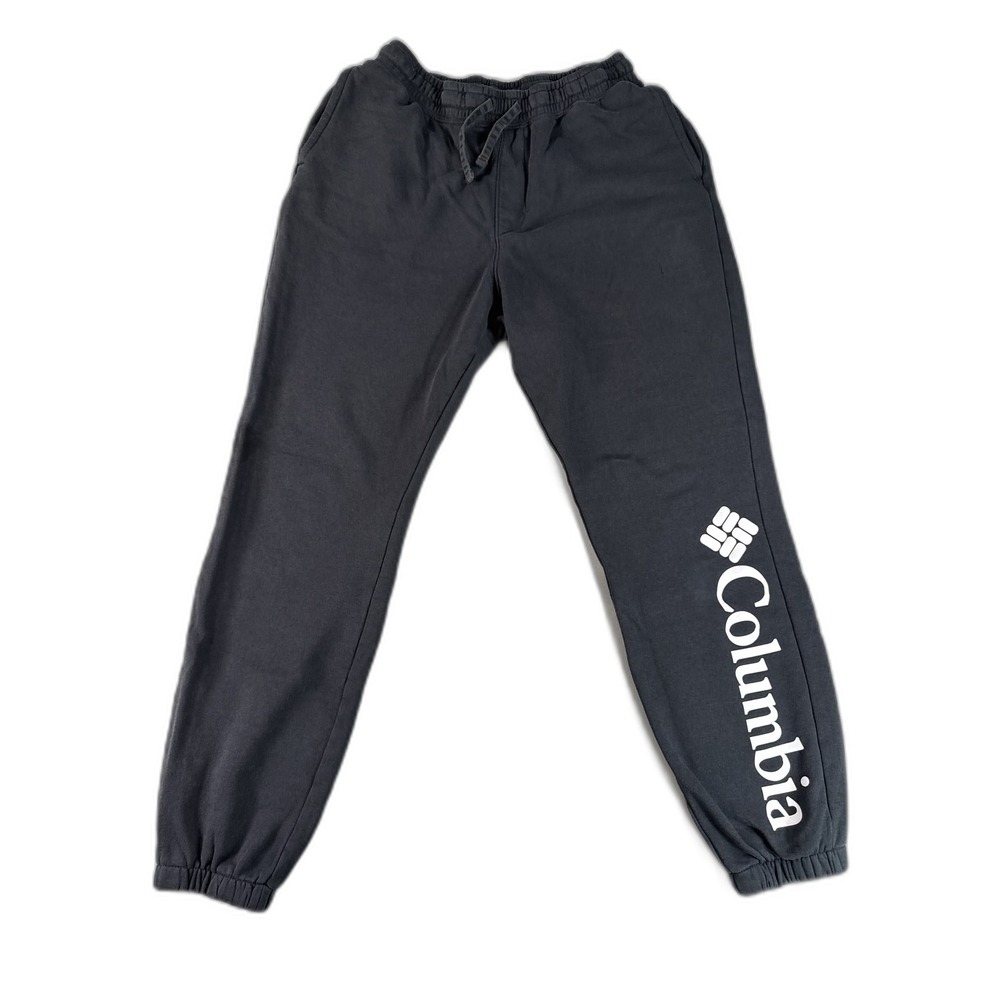 Columbia 1957941 Jogger Pants M Black Cotton Polyester Regular Fit Drawstring